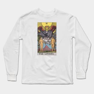 Tarot - VI The Lovers - Rider-Waite-Smith Deck Long Sleeve T-Shirt